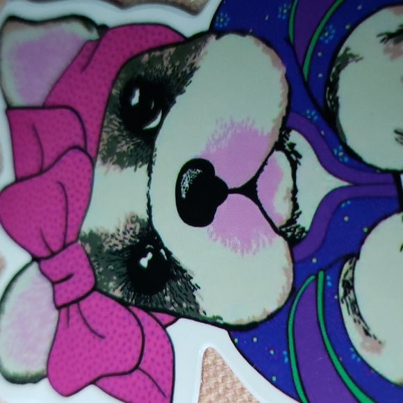 (K) Girly Frenchie Dog Sticker Doggie Dog Mom Puppy - Picture 2 of 5